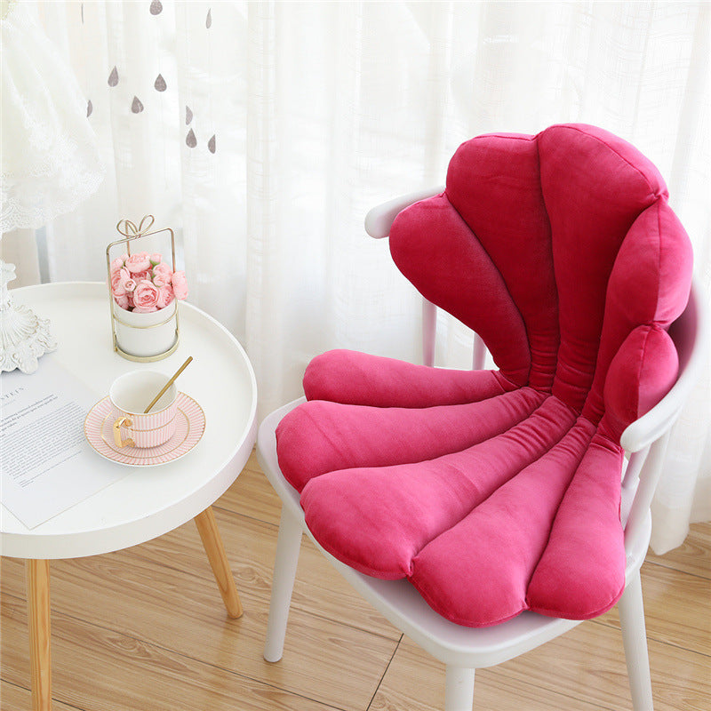 Velvet Shell Chair Cushion