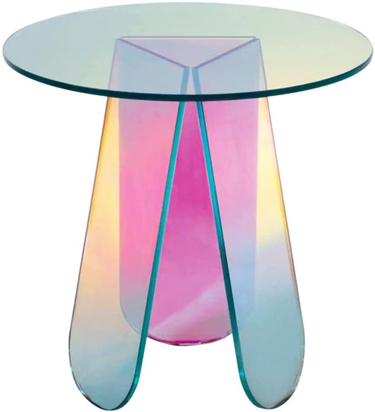 Iridescent Rainbow Coffee Table