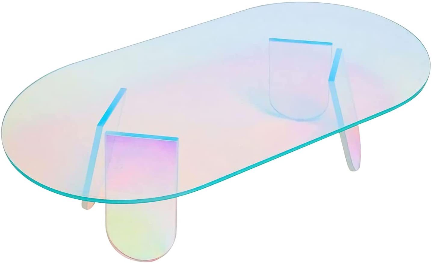 Iridescent Rainbow Coffee Table